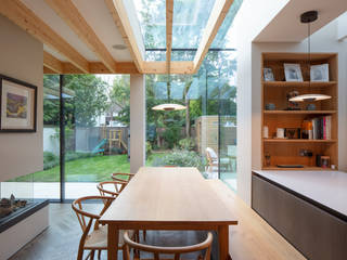 Cambridge Park House TAS Architects Minimalist dining room
