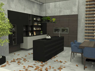 Abra as portas de sua casa ao estilo moderno!, Casactiva Interiores Casactiva Interiores Cozinhas pequenas Acabamento em madeira