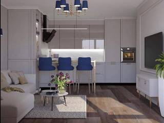 Bespoke kitchen inspiration for luxury homes, Luxury Chandelier LTD Luxury Chandelier LTD Small kitchens Copper/Bronze/Brass White