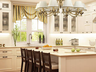 Bespoke kitchen inspiration for luxury homes, Luxury Chandelier LTD Luxury Chandelier LTD 주방 설비 구리 / 청동 / 황동