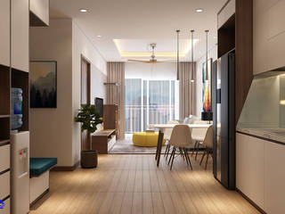 Thiết kế nội thất phòng khách: hiện đại by Nội Thất Đại Tứ Phát, Hiện đại thiết kế nội thất