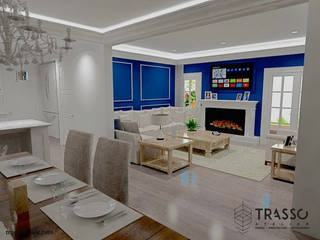 CASA MACALD, TRASSO ATELIER TRASSO ATELIER Classic style living room
