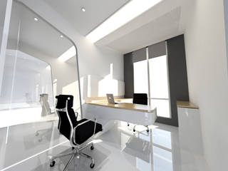 GMK Corporate Office, ST-EM Architecture ST-EM Architecture Commercial spaces Metal