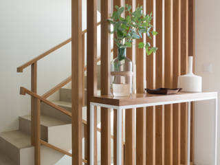 C+N House - Odeceixe, MUDA Home Design MUDA Home Design Pasillos, vestíbulos y escaleras de estilo moderno