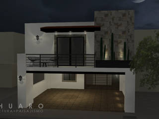 Proyecto de ampliación en casa habitación, SAHUARO Arquitectura + Paisajismo SAHUARO Arquitectura + Paisajismo บ้านและที่อยู่อาศัย