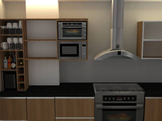 COCINA. PRIVADA EQUUS - AV. TOLUCA, 2 MINT STUDIO 2 MINT STUDIO Modern kitchen