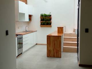 Casa AFt, Singular Arquitectura Singular Arquitectura Built-in kitchens