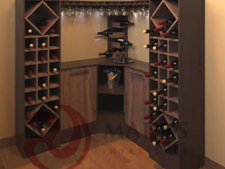 Cavas, MADYS INTERIORES MADYS INTERIORES Scandinavian style wine cellar