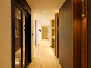 김포 전원주택 78py, Design Daroom 디자인다룸 Design Daroom 디자인다룸 Modern Corridor, Hallway and Staircase