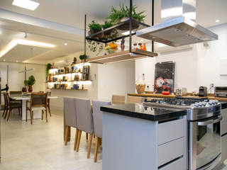 Apartamento Abílio Soares, Atelier C2H.a Atelier C2H.a Modern style kitchen