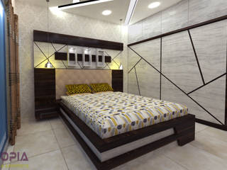 Residential Interior Designer in Bangalore, Utopia Interiors & Architect Utopia Interiors & Architect غرفة نوم