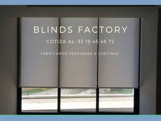 Nuestro trabajo, Blinds Factory GDL Blinds Factory GDL ミニマルな 家 プラスティック