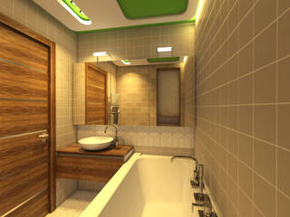 ЭКОСТИЛЬ de luxe (ванная), STUDIO DESIGN КРАСНЫЙ НОСОРОГ STUDIO DESIGN КРАСНЫЙ НОСОРОГ Minimal style Bathroom Wood Wood effect