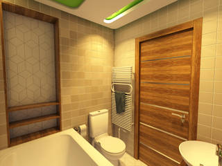 ЭКОСТИЛЬ de luxe (ванная), STUDIO DESIGN КРАСНЫЙ НОСОРОГ STUDIO DESIGN КРАСНЫЙ НОСОРОГ Minimalist bathroom Wood Wood effect