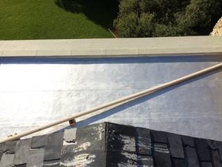 Torch-On Waterproofing On A Flat Concrete Slab, Speciality Waterproof & Roof Speciality Waterproof & Roof Flachdach Beton