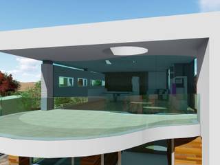 DYOV STUDIO Arquitectura, Concepto Passivhaus Mediterraneo 653 77 38 06 一戸建て住宅 木 白色