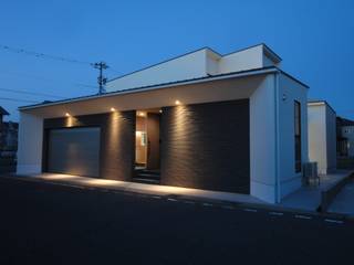 コートハウス, 岩泉建築設計スタジオ 岩泉建築設計スタジオ Houten huis Hout Hout