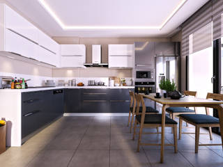 Çalık Park Örnek Daire, Çalık Konsept Mimarlık Çalık Konsept Mimarlık Modern kitchen