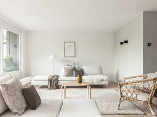 Stadhouderskade, HOP Architecten HOP Architecten Scandinavian style living room