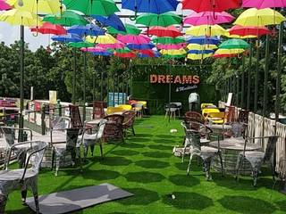 Youths Happy Place "DREAMS CAFE", Monoceros Interarch Solutions Monoceros Interarch Solutions Commercial spaces لکڑی Wood effect