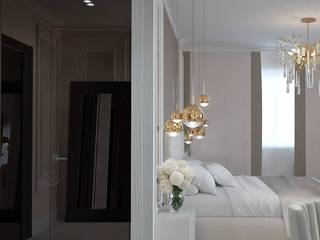 Спальня на стыке неоклассики и современного стиля, El'design El'design Moderne slaapkamers
