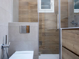 Reforma de baño en Rambla Onze de Setembre, Grupo Inventia Grupo Inventia Moderne Badezimmer Fliesen