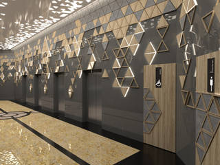 3D VISUAL SERVICE FOR LIFT LOBBY AT KENANGA INTERNATIONAL, KUALA LUMPUR, eL precio eL precio