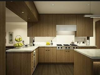 HOME INTERIORS, ADAM AND EVE innovations ADAM AND EVE innovations Kitchen units Solid Wood Multicolored