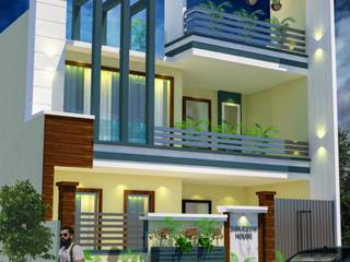 House Plan And Elevation , 360 Home Interior 360 Home Interior Rumah tinggal Beton