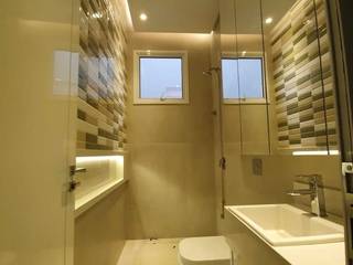 BANHEIRO MENINA, ISADORA MARTEL interiores ISADORA MARTEL interiores Modern bathroom Ceramic White