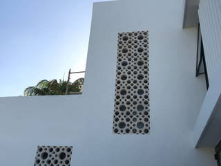 Hermosa Celosía de Concreto C-03, STRNG STRNG Minimalistische huizen Beton