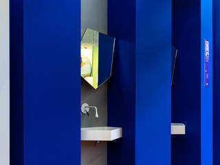 Opvallende kleuren bij het Eigen Huis & Interieur trendpaviljoen, Pure & Original Pure & Original Bagno moderno