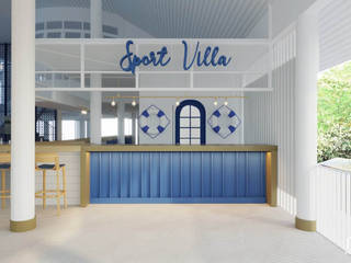 HUA HIN SPORT VILLA HOSTEL, S68 Hospitality Design Firm S68 Hospitality Design Firm Commercial spaces