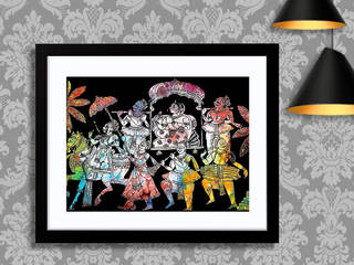 Madhubani Art Paintings, WallMantra WallMantra Больше комнат