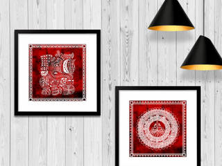 Madhubani Art Paintings, WallMantra WallMantra غرف اخرى