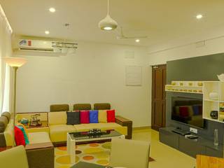 Our Living Room Works, Ayisha Interiors Ayisha Interiors モダンデザインの リビング