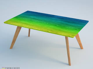 Coffee Table, Furnicheer Furnicheer Salones modernos Madera maciza Multicolor