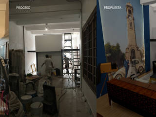 Remodelación, restauración de departamento antigüo , OHANA STUDIO OHANA STUDIO