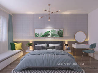 Landed property level 2, Swish Design Works Swish Design Works Dormitorios pequeños Contrachapado