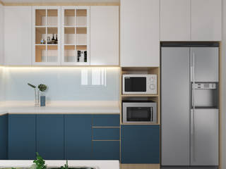 Jalan Damai, Swish Design Works Swish Design Works Cocinas equipadas Contrachapado