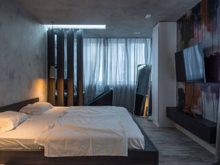 JAMAICA, YOUR PROJECT YOUR PROJECT Industrial style bedroom Concrete Grey