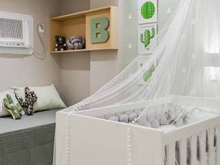 Quarto de Bebê - C|F, Bience Arquitetura Bience Arquitetura Nursery/kid’s room