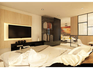 3D Bedroom Designs, ThePro3DStudio ThePro3DStudio Modern style bedroom