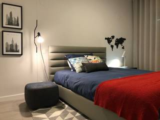 Projecto AO, Tangram Studio Tangram Studio Modern style bedroom