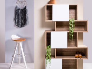¿Cómo decorar espacios pequeños?, moblum moblum Modern Study Room and Home Office