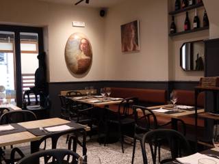 Restyling del ristorante "Boccon Divino" a Chiavari (GE), Manrico Mazzoli Architetto Manrico Mazzoli Architetto 商業空間