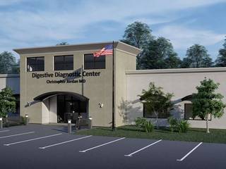 Structural and MEP Design - Ambulatory Surgery Center in Clayton, NC, S3DA Design S3DA Design Clinics Concrete Beige