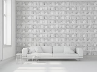 Bookshelf Wallpapers, Mineheart Mineheart Murs & Sols classiques