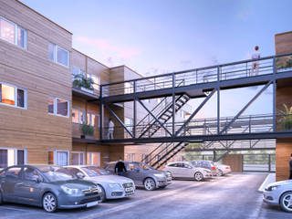 Vientos del Sur , VZ estudio VZ estudio Multi-Family house