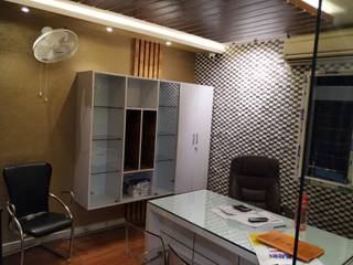 Salon Interior work, complete project design and execution, Sharma Interiors Sharma Interiors